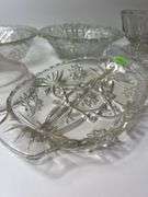 Assortment of Clear Glassware