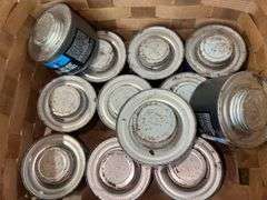 Basket of Sterno Cans