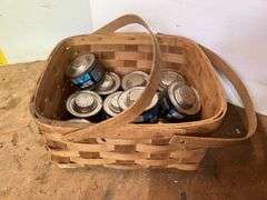 Basket of Sterno Cans