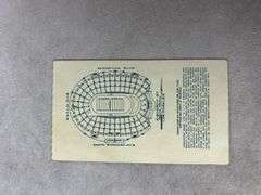 1952 UCLA vs TCU Program & Stub - 1952 USC vs Washington Program
