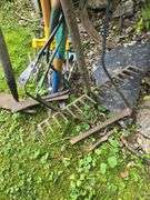 Assortment of Long Handle Gardening Tools