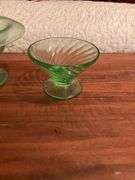 Vintage Uranium Glass Bowls