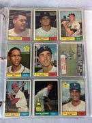1961 Topps Baseball Cards - 509 of 587 w/ 35 High Numbers - All Cards Appear to be Trimmed