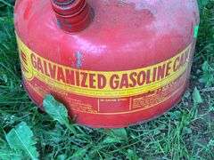 Eagle Galvanized Gasoline Can