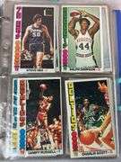 1976-77 Topps Basketball Near Complete Set