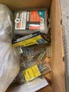(2) boxes of tools/parts/supplies including electrical and plumbing items