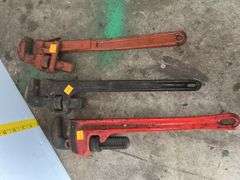 (3) 13” Pipe Wrenches