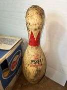 4 Bowling Balls and Bowling Pins