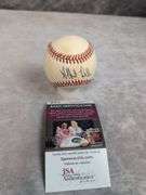 Albert Belle signed MLB baseball, JSA