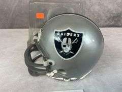 Ted Hendricks signed Oakland Raiders, mini helmet, JSA