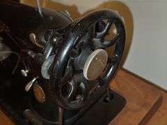 Vintage Singer Sewing Machine Desk