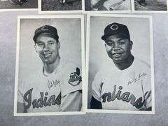 Indians Picture Pack- Various Years 1948-1957 Excellent