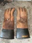 Chicago Electric Flux Welder and Welding Gloves
