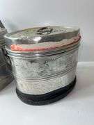 (2) Vintage Miner’s Lunch Pails