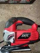 Skill Orbital Laser Jigsaw and Black & Decker Cordless Drill