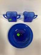 Cobalt Creamer and Sugarer, Cobalt