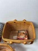 (3) Longaberger Woven Baskets