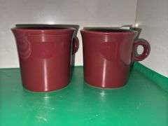 (4) Vintage Fiesta Mugs