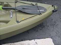 Lifetime Tamarack Plastic Canoe w/ Paddle