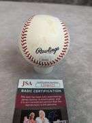 Manny Ramirez signed MLB baseball, JSA