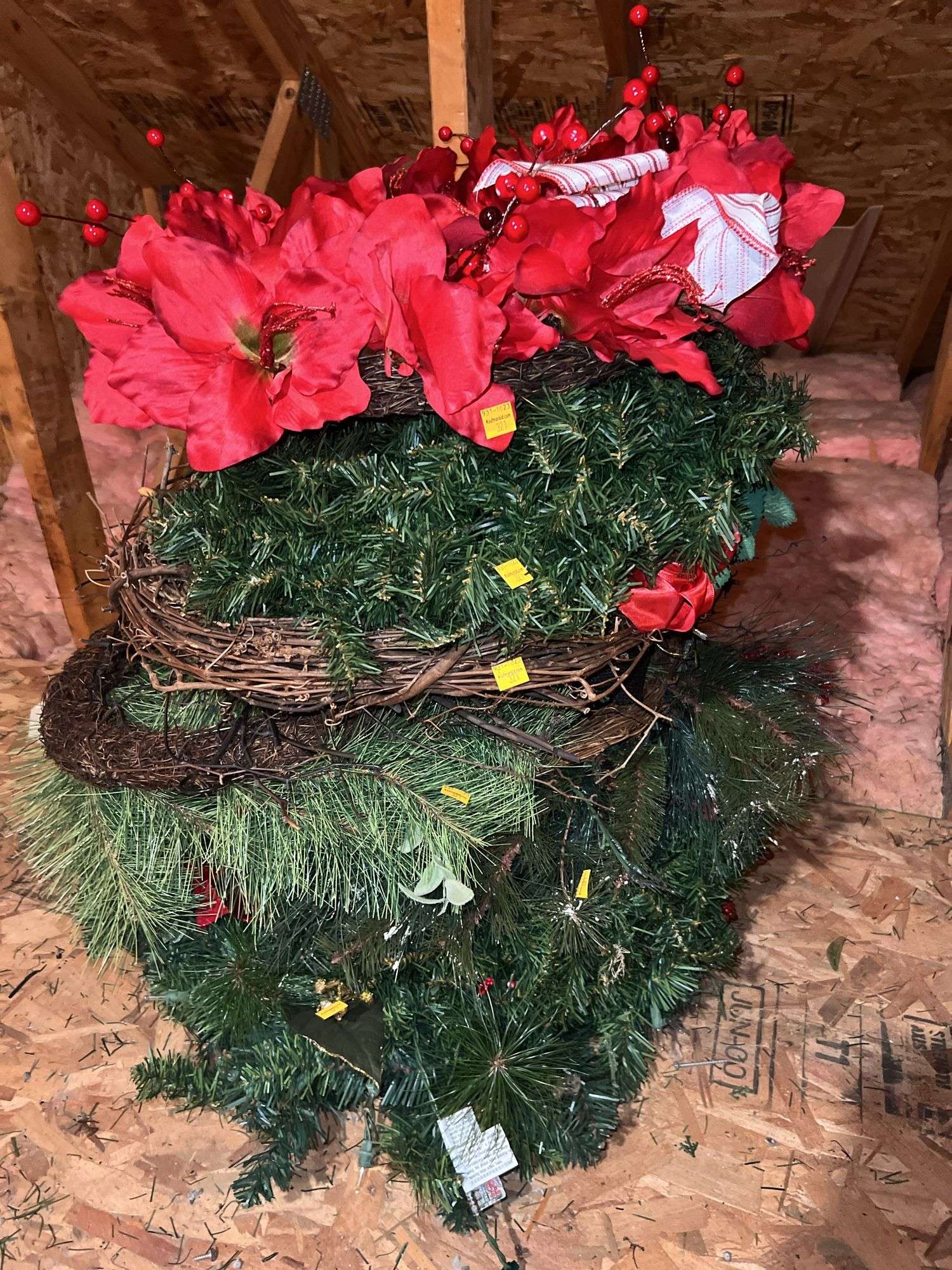 Assortment of Christmas Wreaths