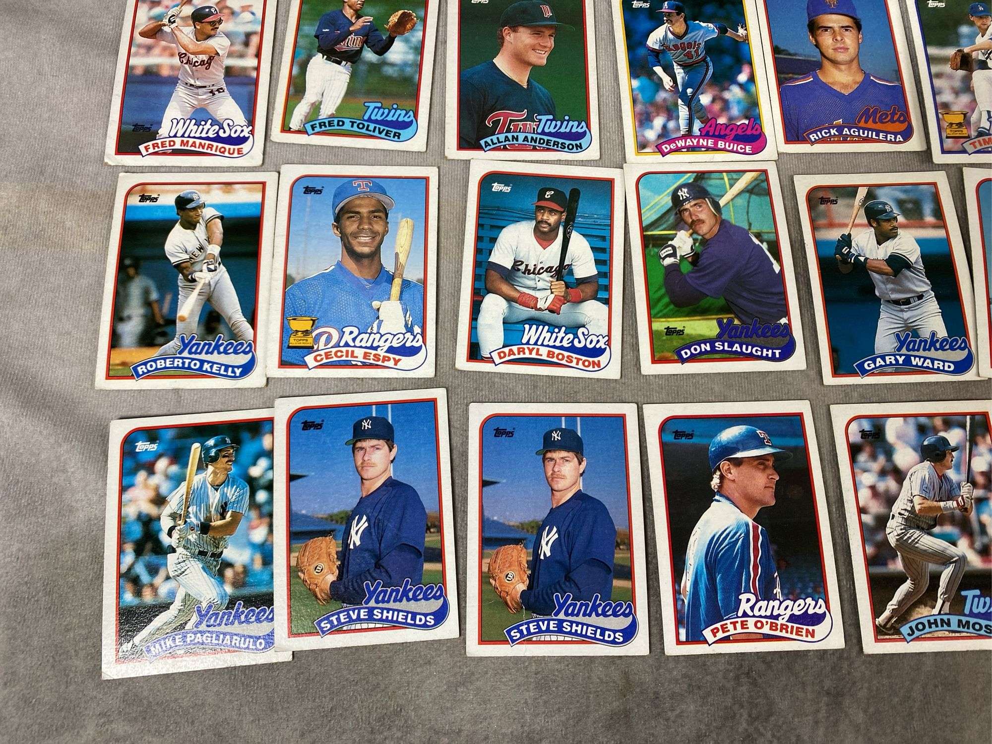 1989 Topps Baseball Cards