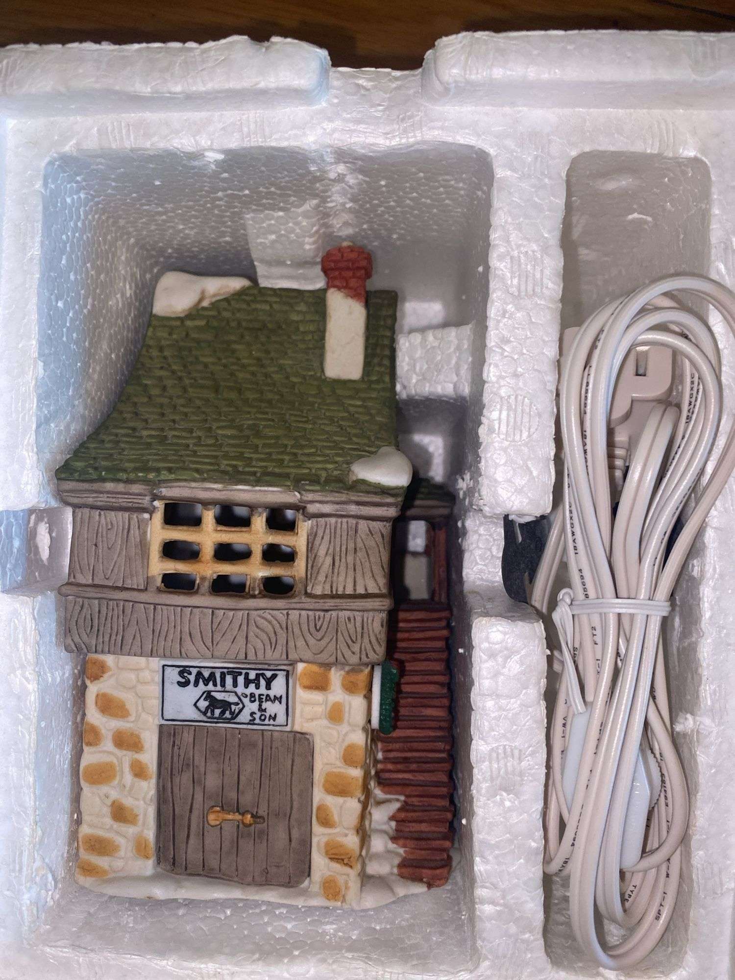Heritage Village Collection Christmas Smithy Beam & Son & T. Wells Fruit & Spice