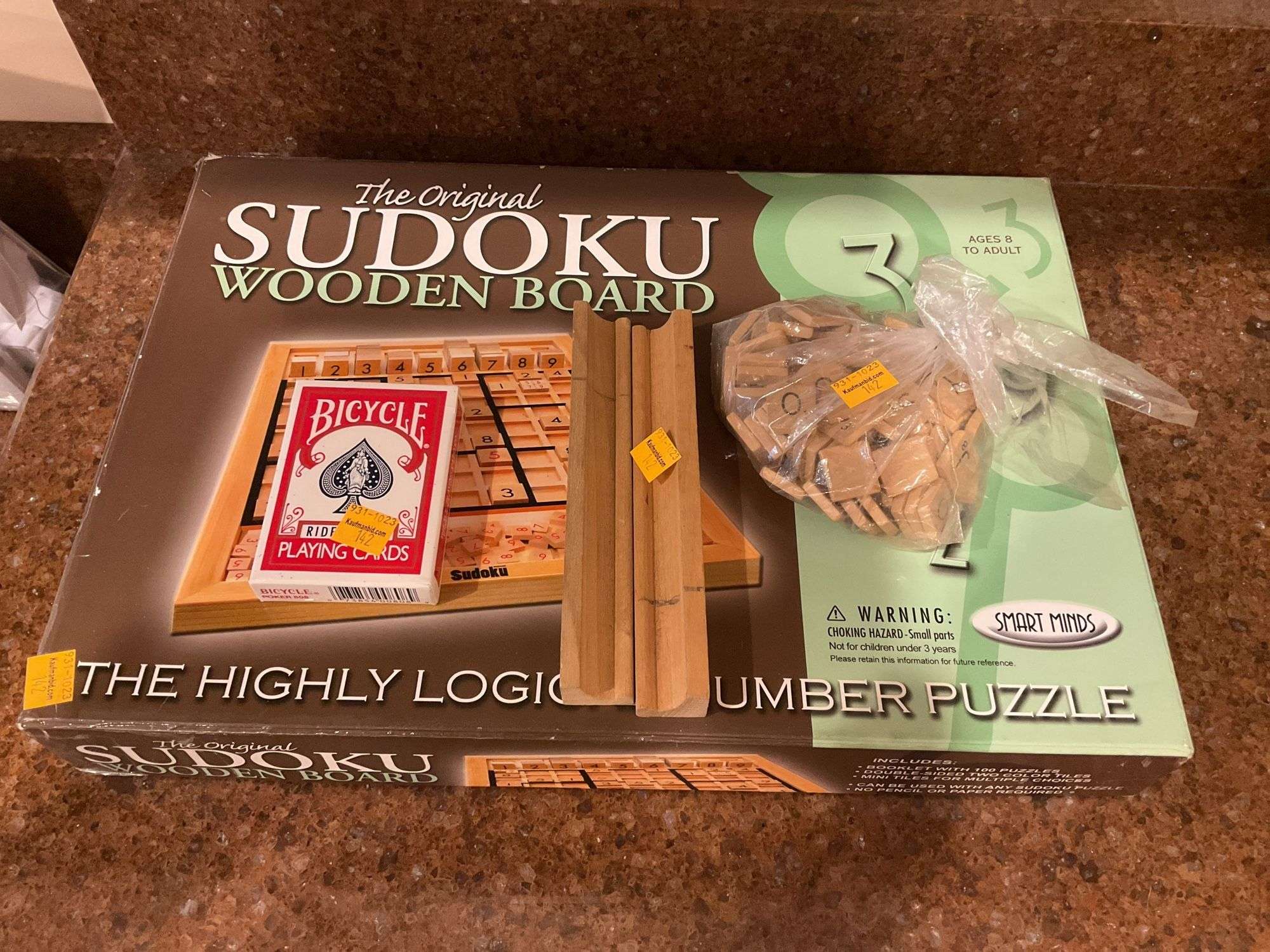 Sudoku Board Game, Playing Cards