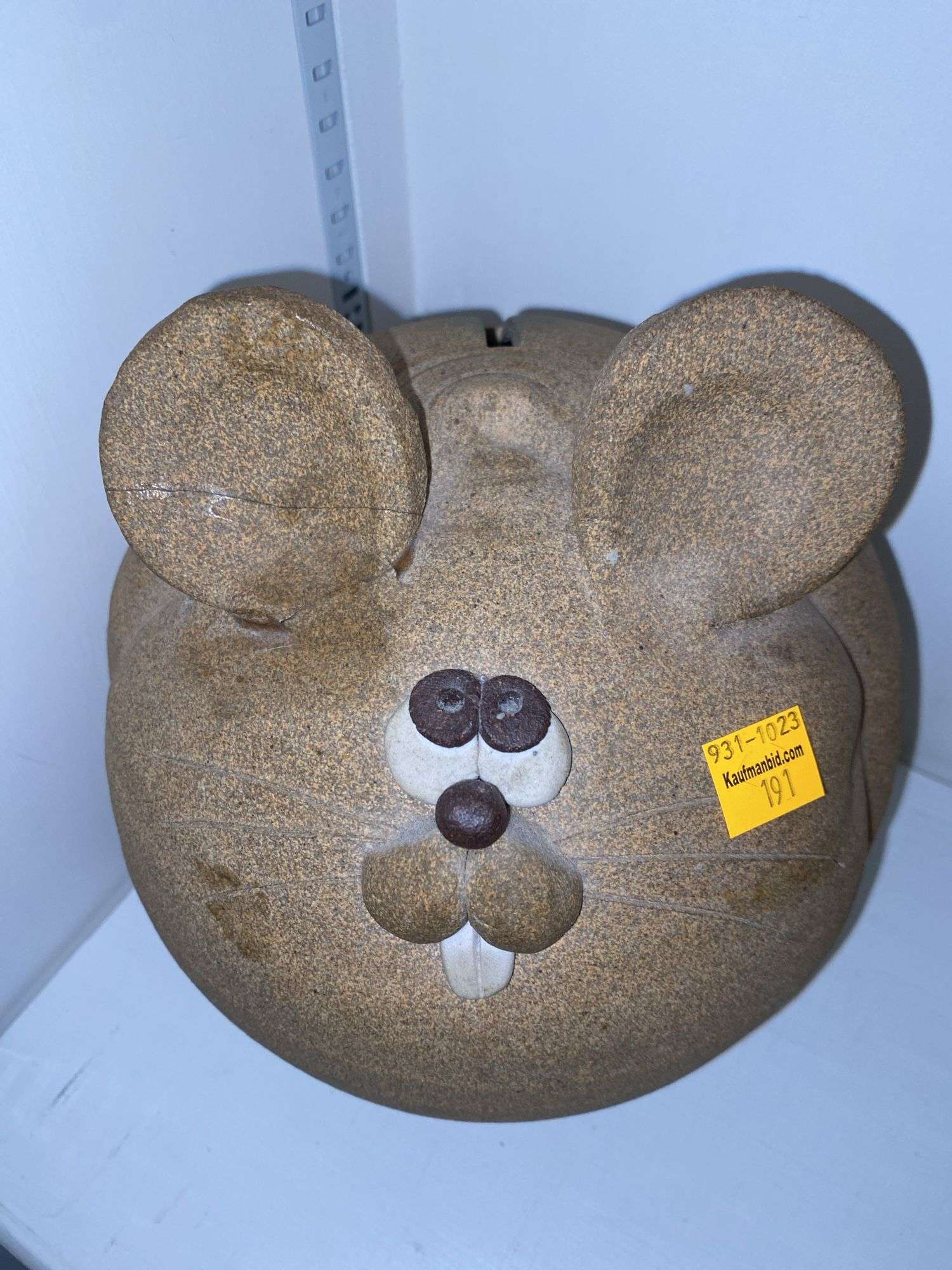 Porcelain Mouse Piggy Bank