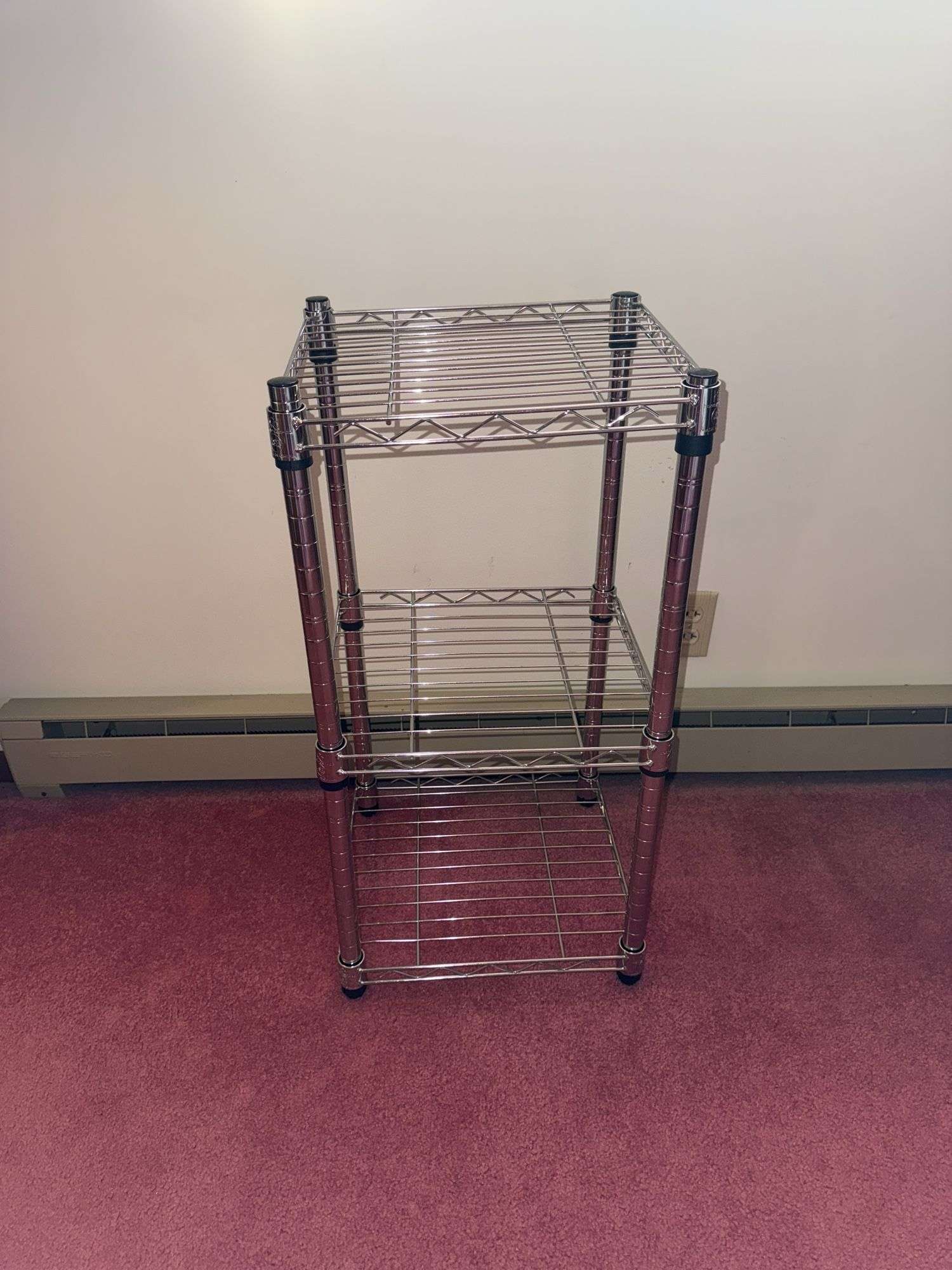 3-TIER METAL RACK STAND 14” x 36”