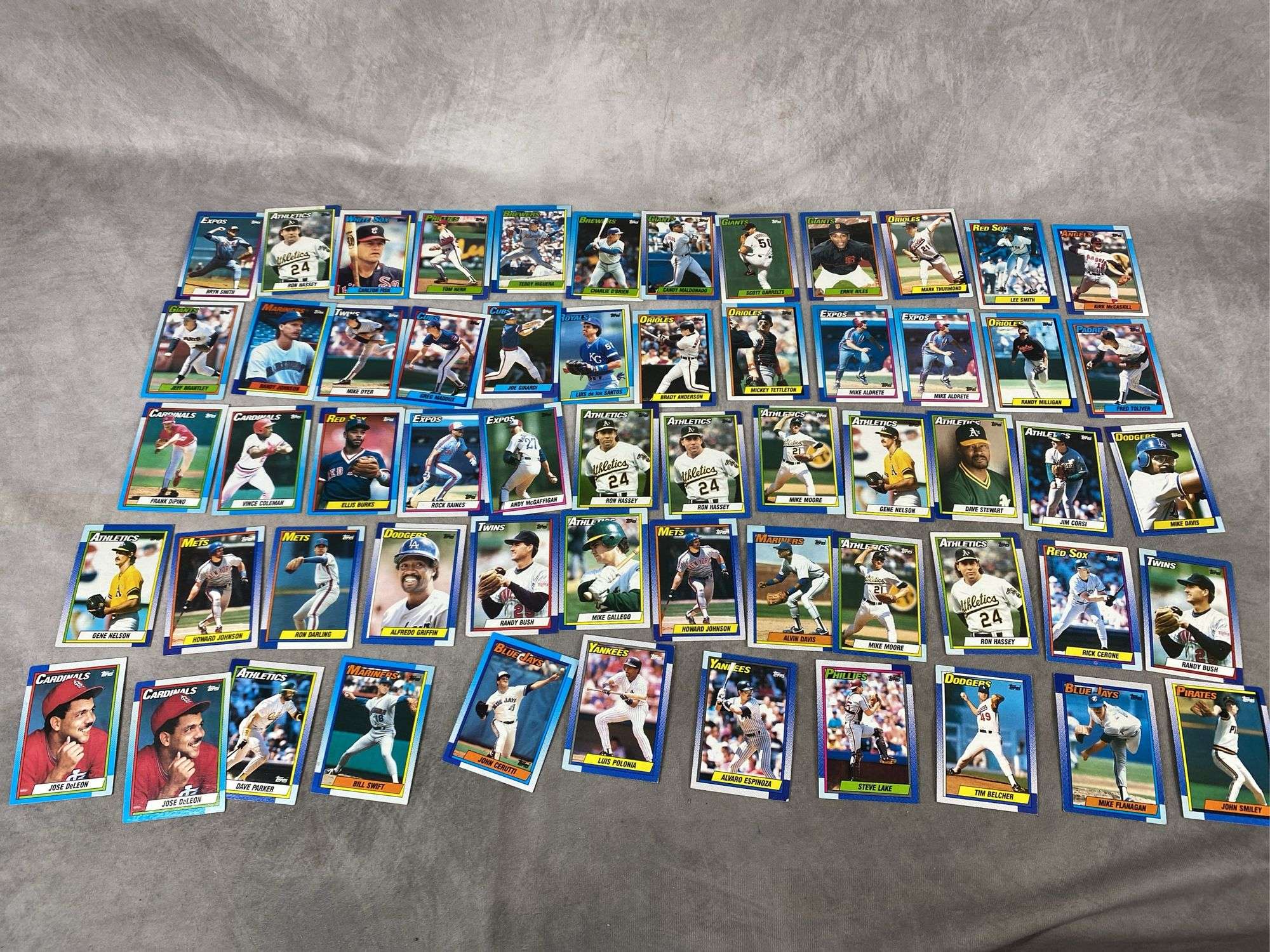 1990 Topps Baseball Cards