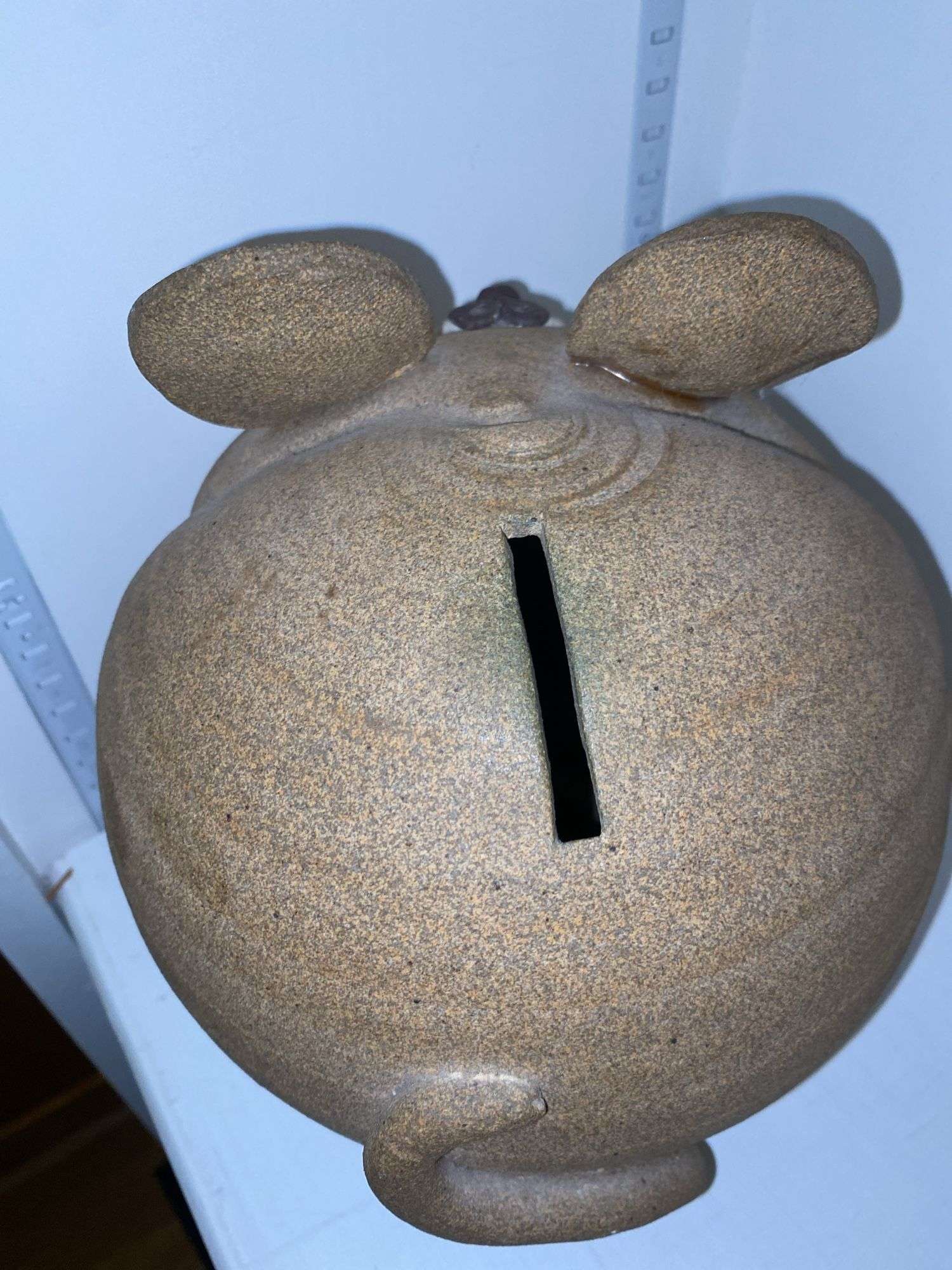 Porcelain Mouse Piggy Bank