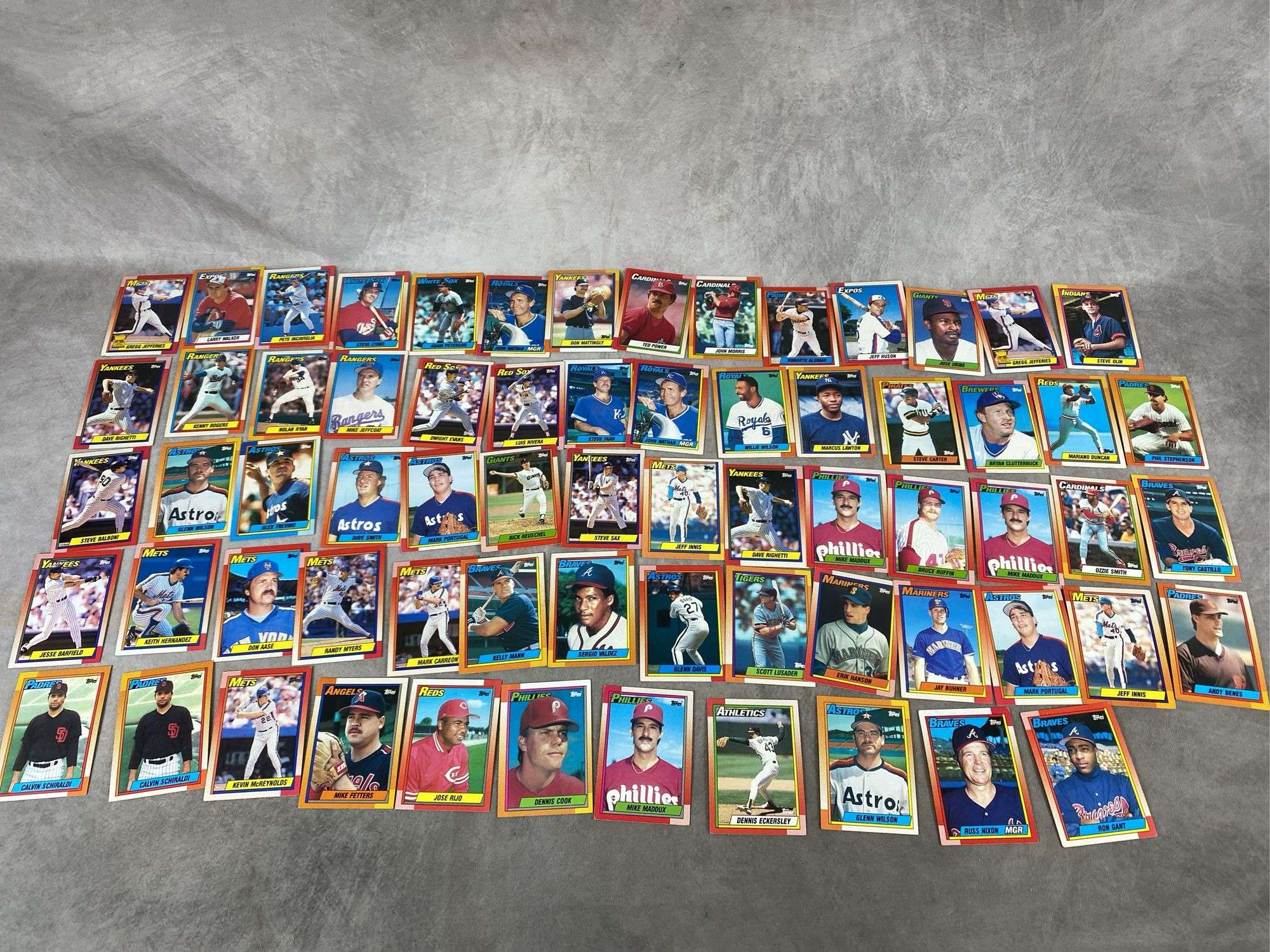 1990 Topps Baseball Cards