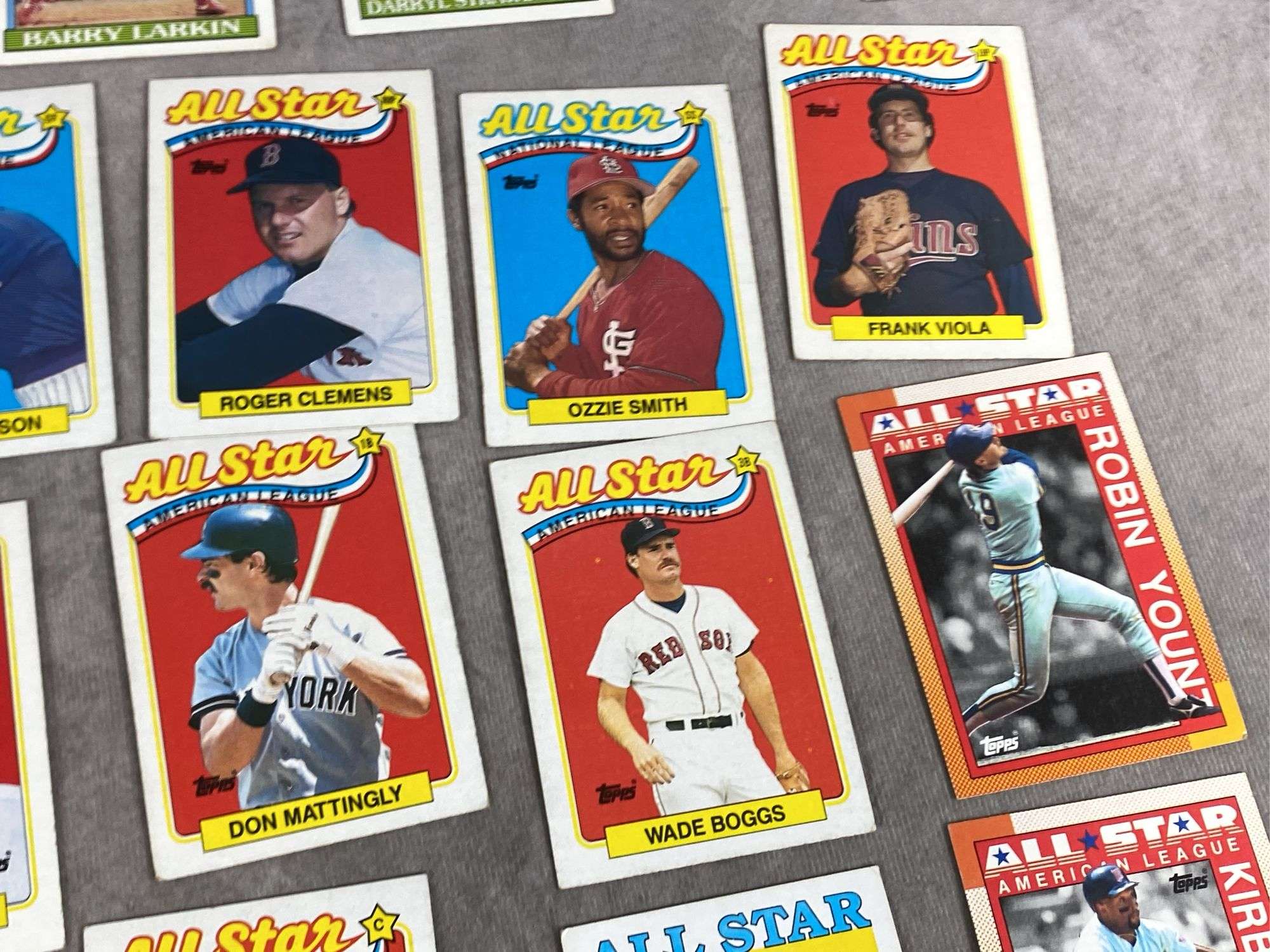 1989 & 1990 Rookie, MVP, & All Star Cards