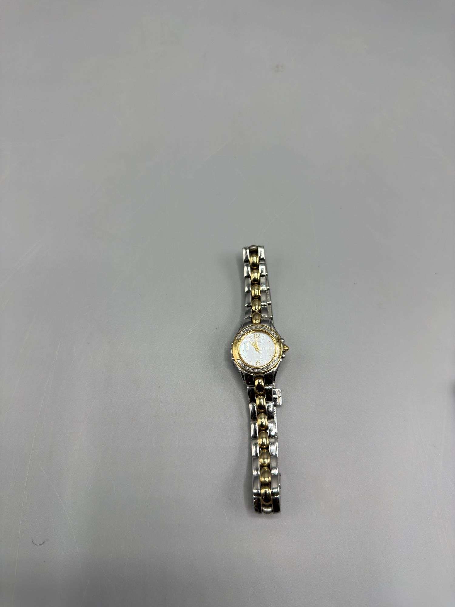 WOMENS SEIKO DIAMOND MOTHER OF PEARL AND VIVANI WATCHES