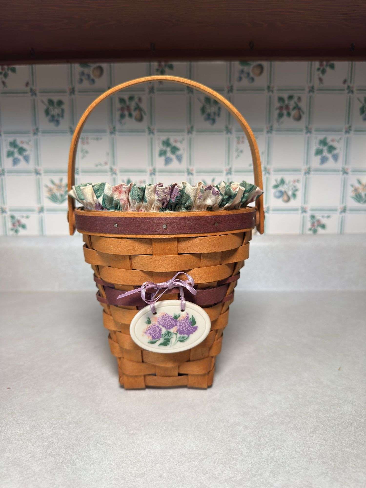 1994 MAY SERIES LILAC LONGABERGER BASKET