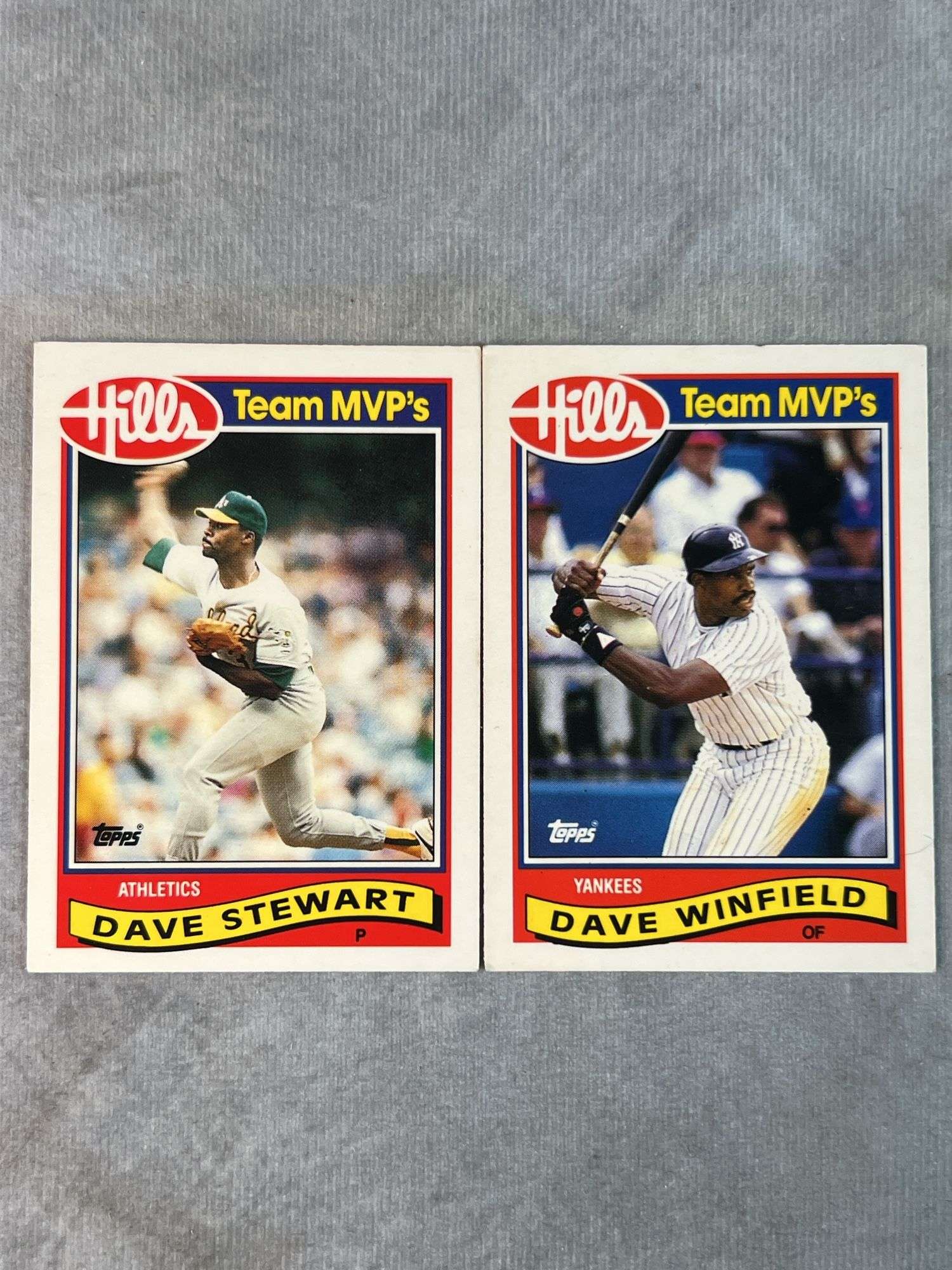1989 Hills MVP (Dave Winfield, Dave Stewart)