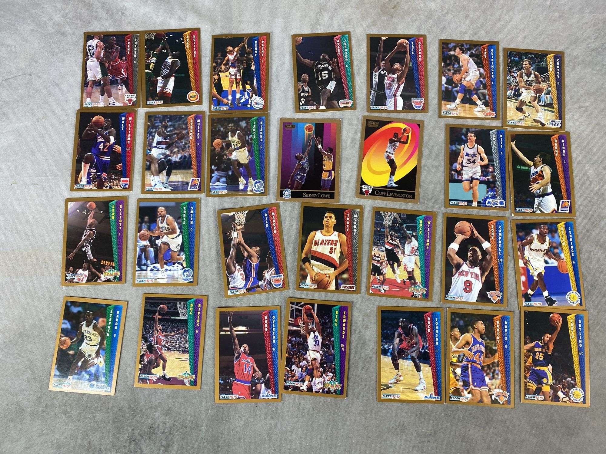 1992 & 1993 Fleer Basketball Cards