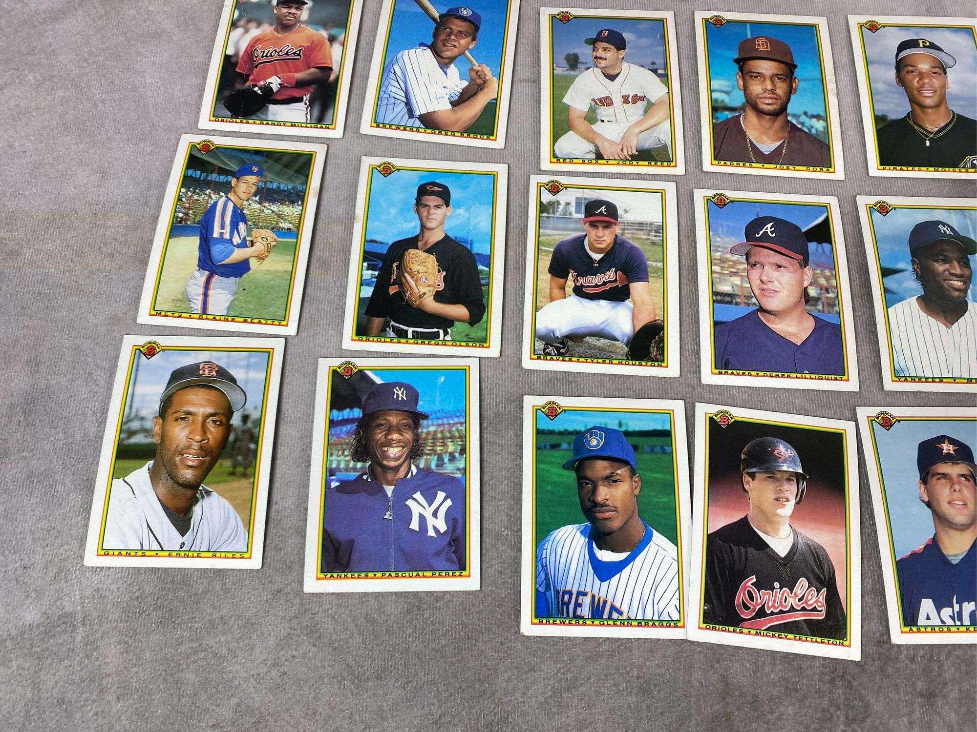 1990 Bowman Baseball Cards