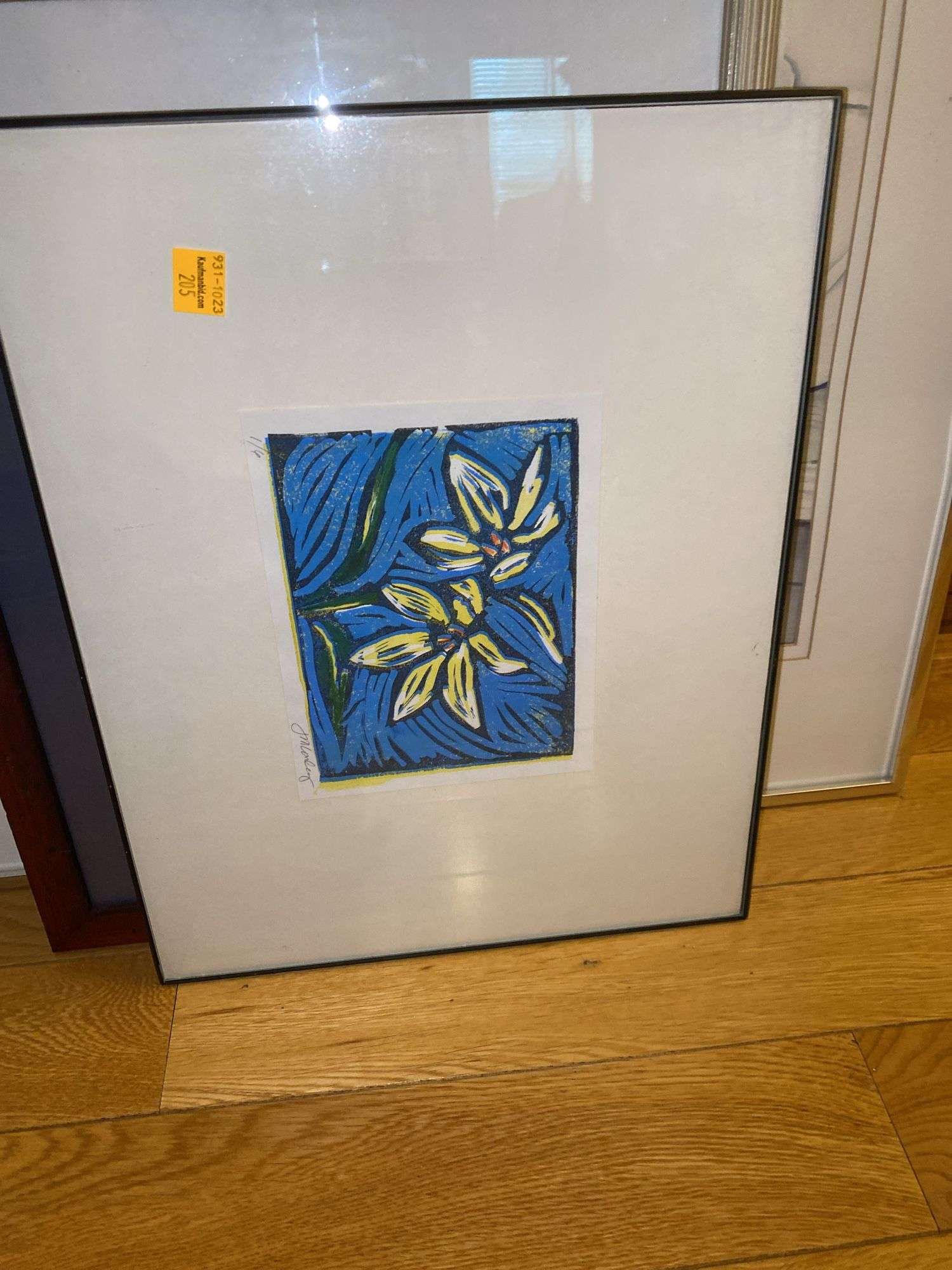 Assortment of Floral Framed Pictures