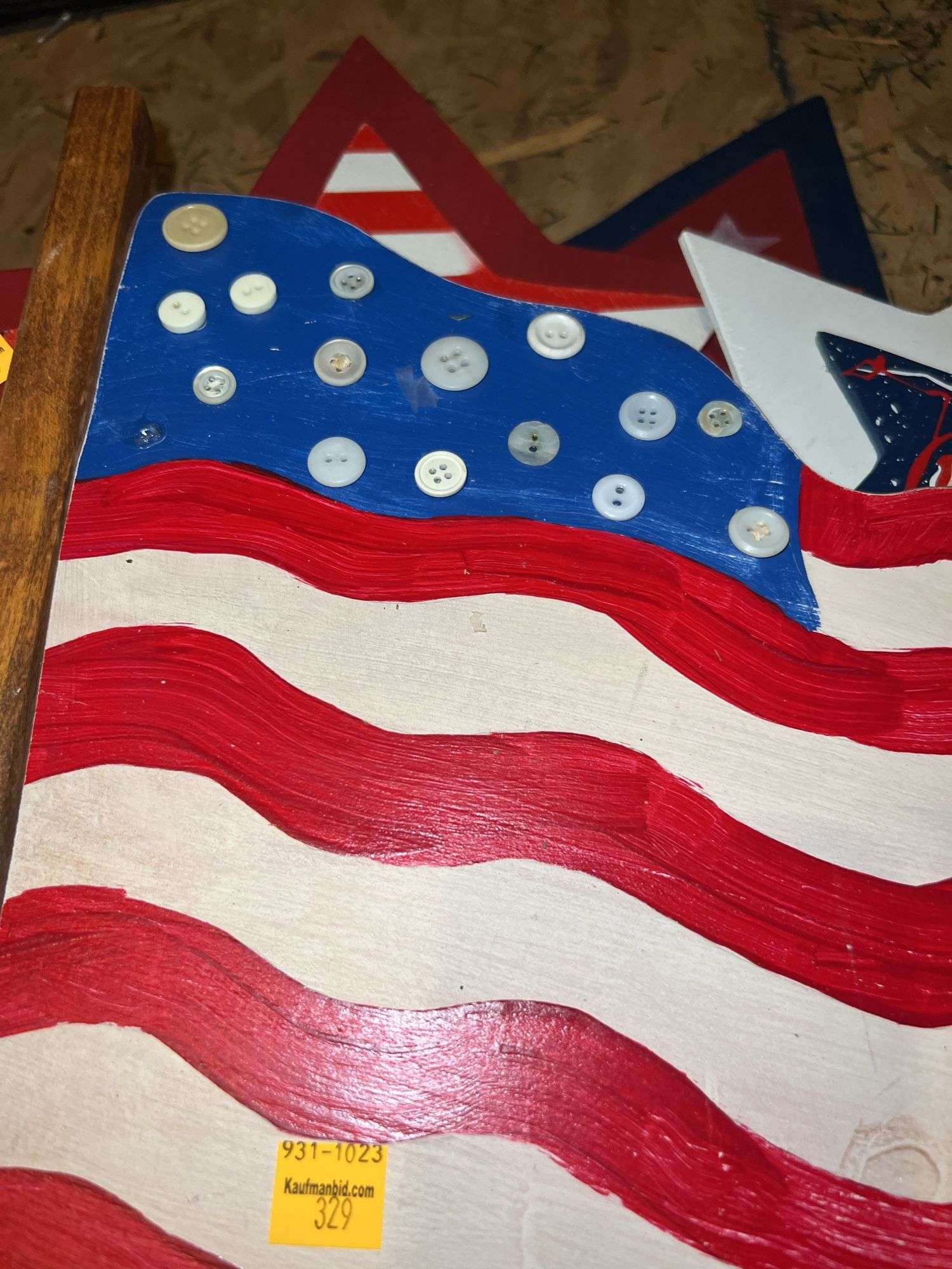 4th of July/USA Flag Stakes