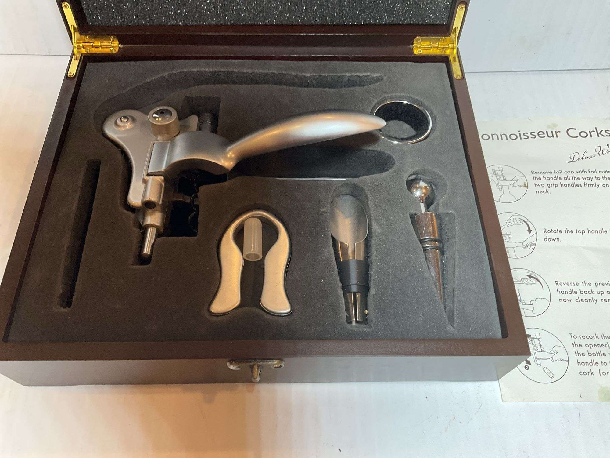 Connoisseur Corkscrew Kit
