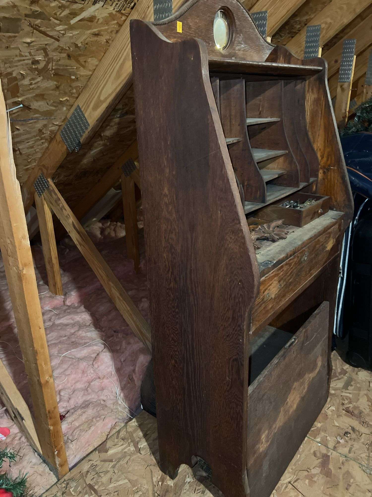 Vintage Madeover Secretary Desk