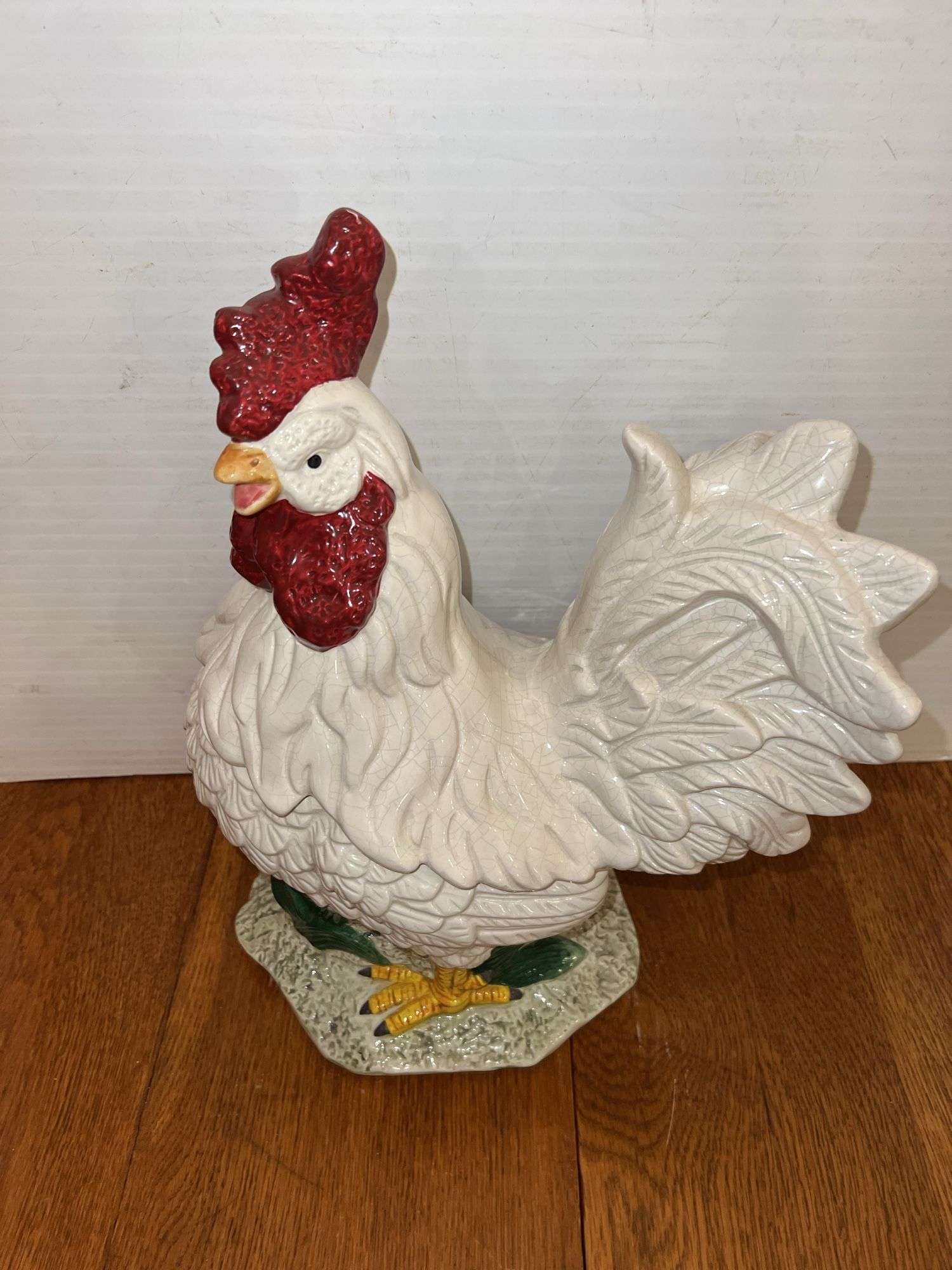 Ceramic Rooster Cookie Jar