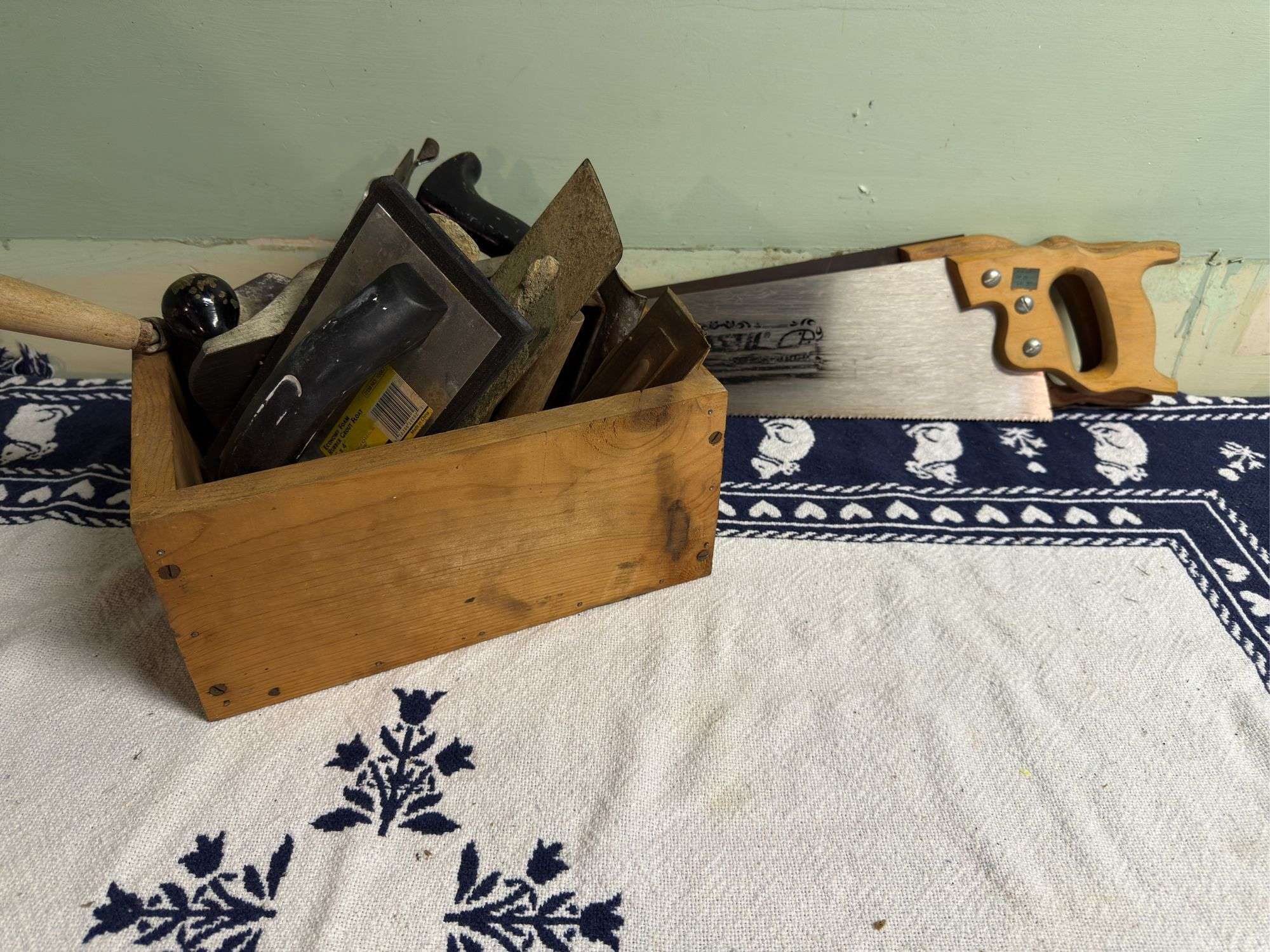 HAND SAWS, MASONRY TOOLS, AND HAND WOOD PLANER