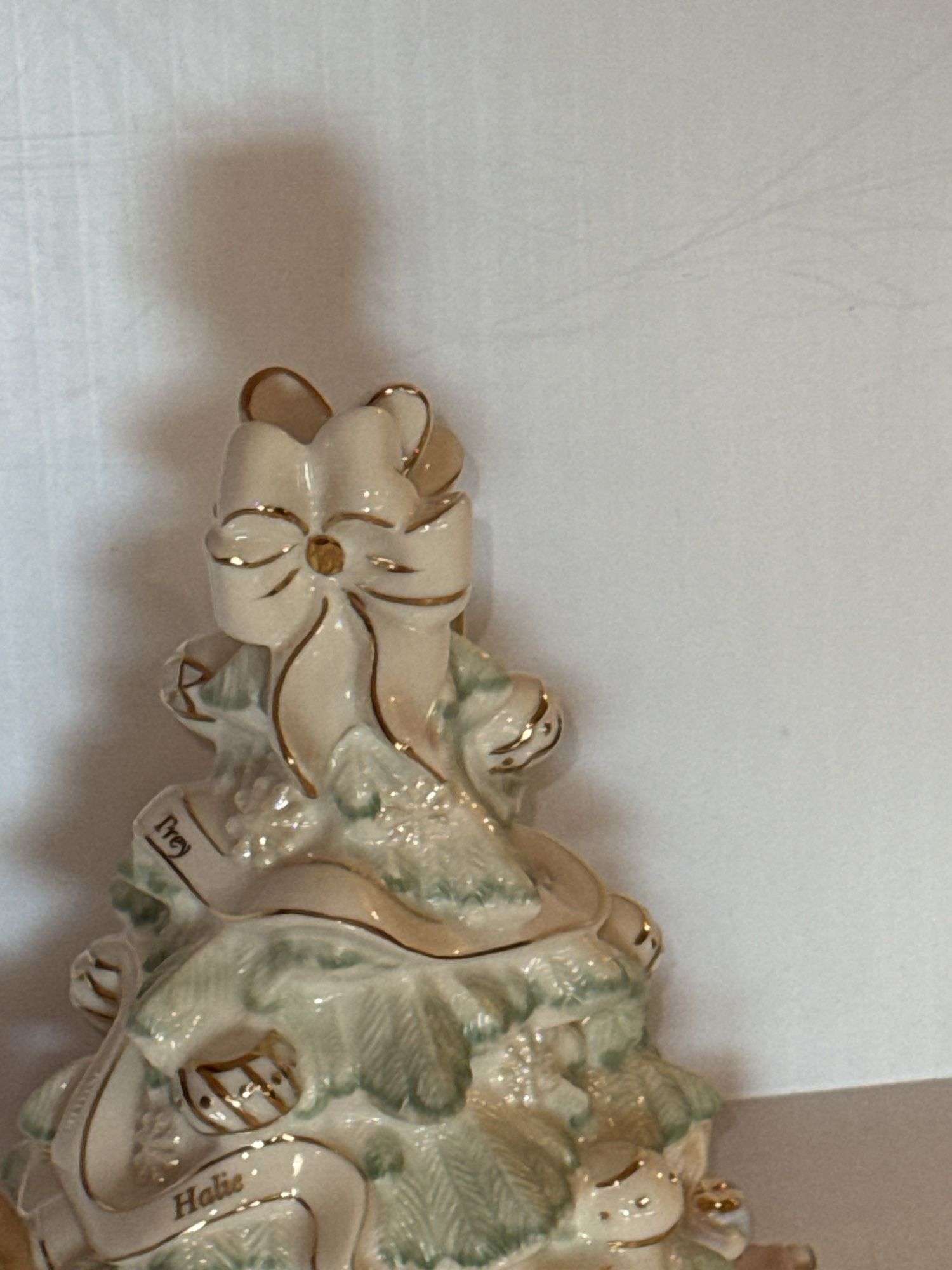 Lenox Classic Holiday Traditions Ceramic Christmas Tree
