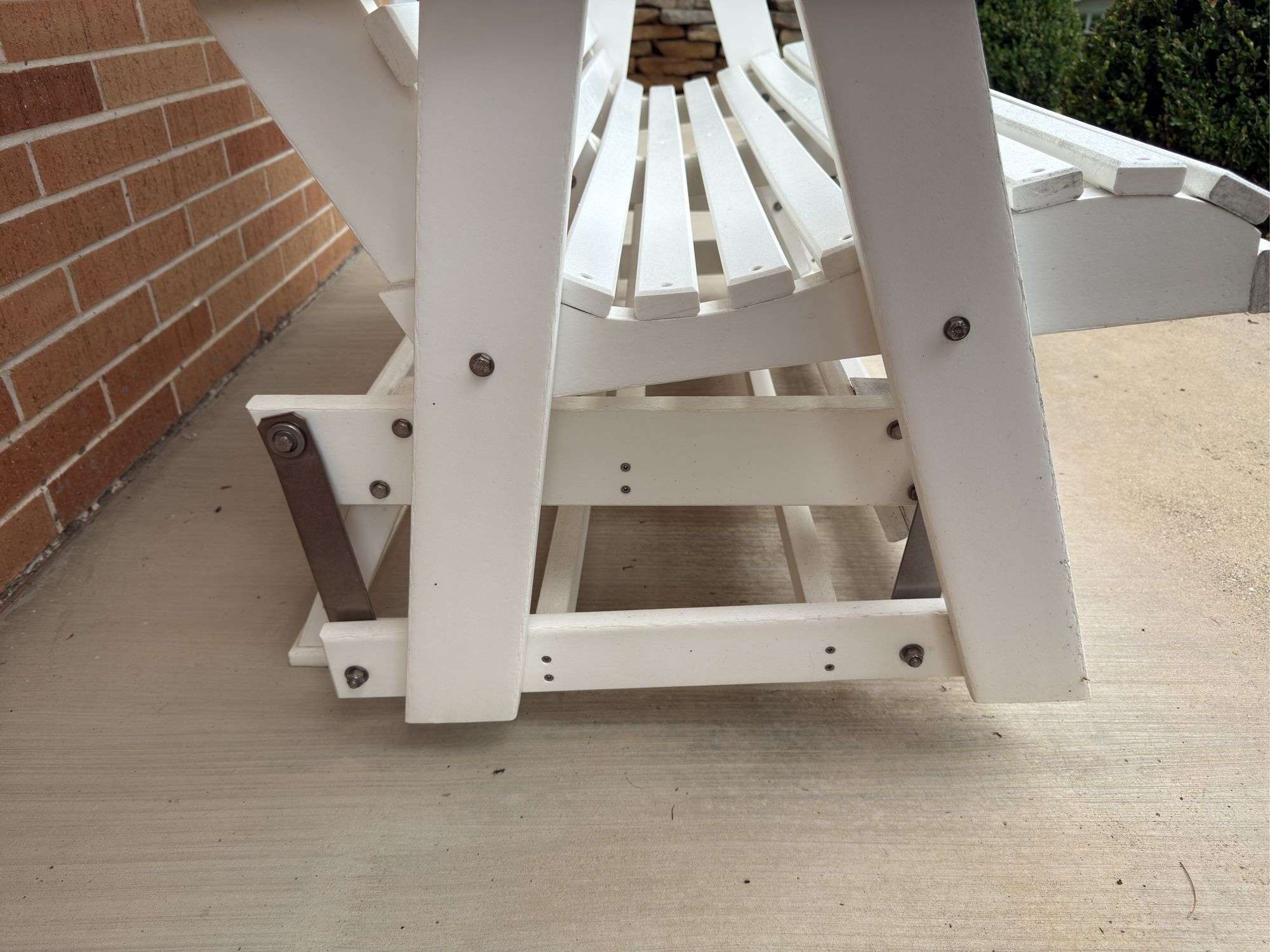 POLY PATIO DOUBLE SEATER GLIDER