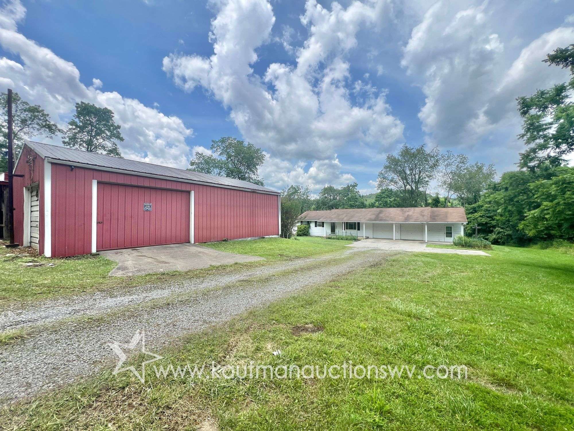 Marion County WV Home, Shop, Garage on 9+/- Acres