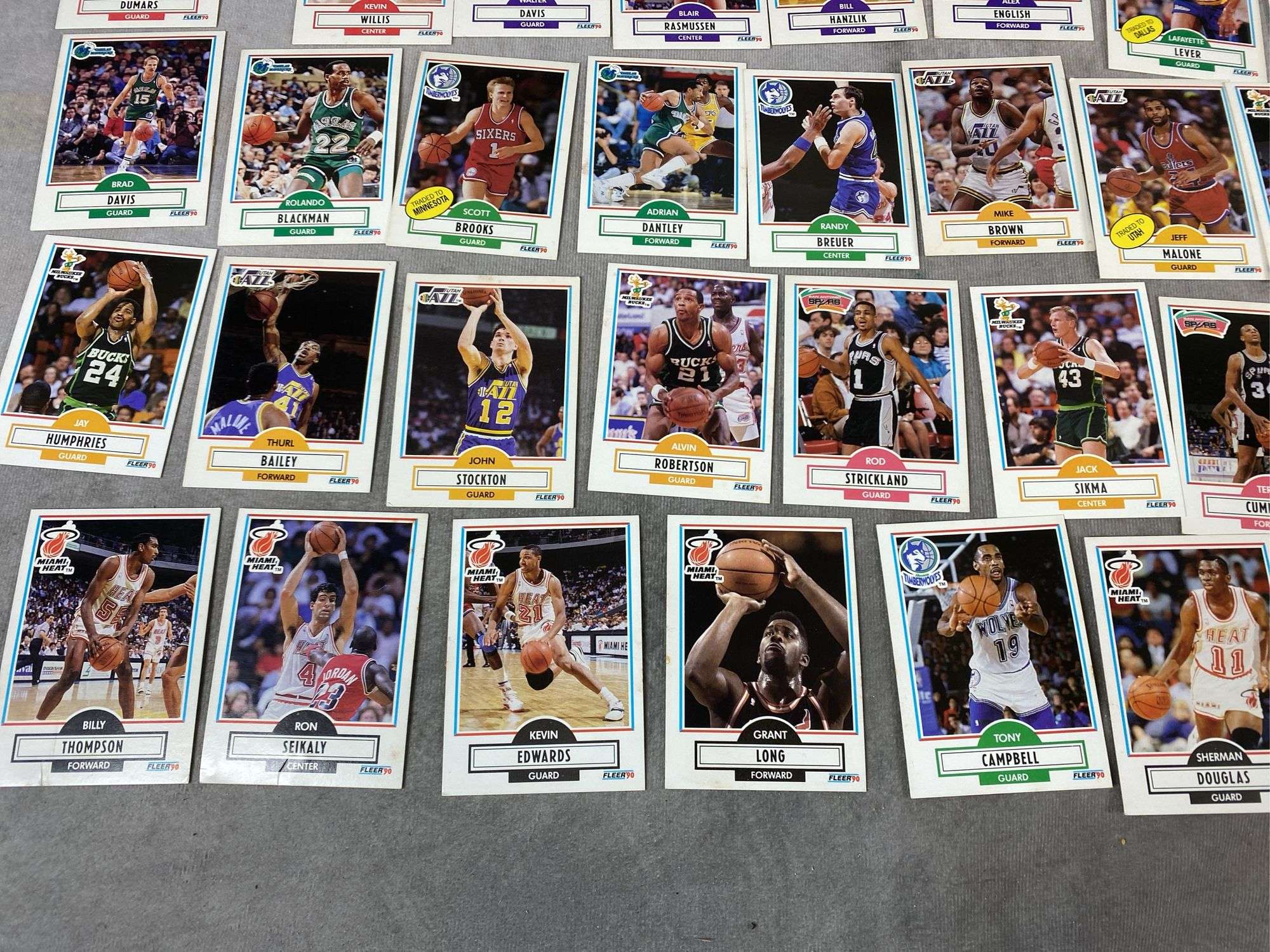 1990 Fleer Basketball Cards