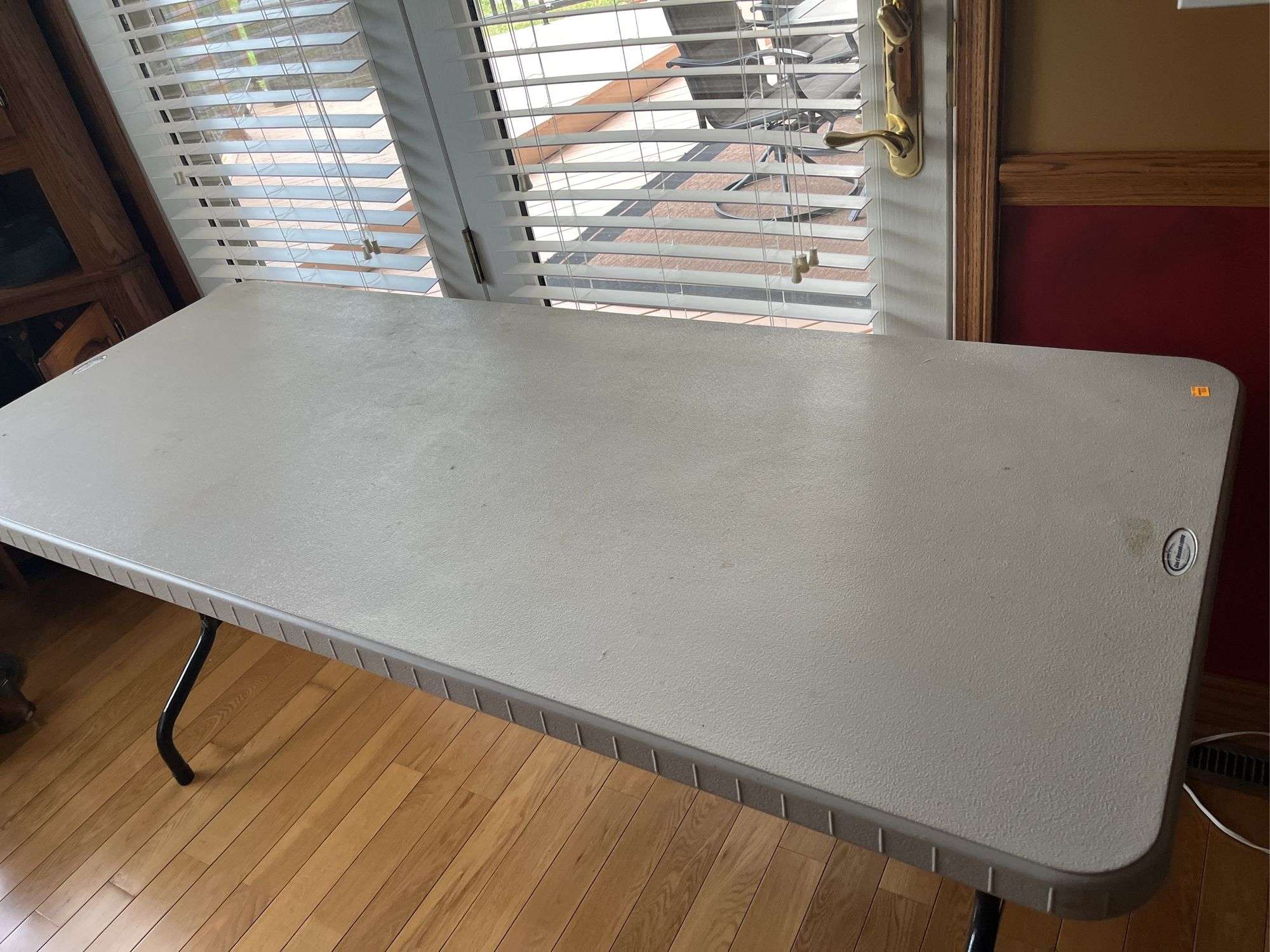 Good Housekeeping Plastic Folding Table